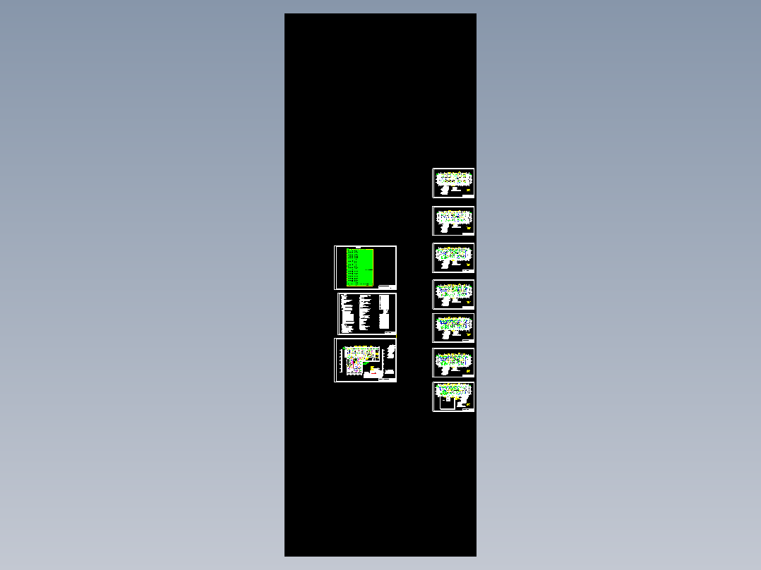 四川某医院妇产科大楼空调设计图