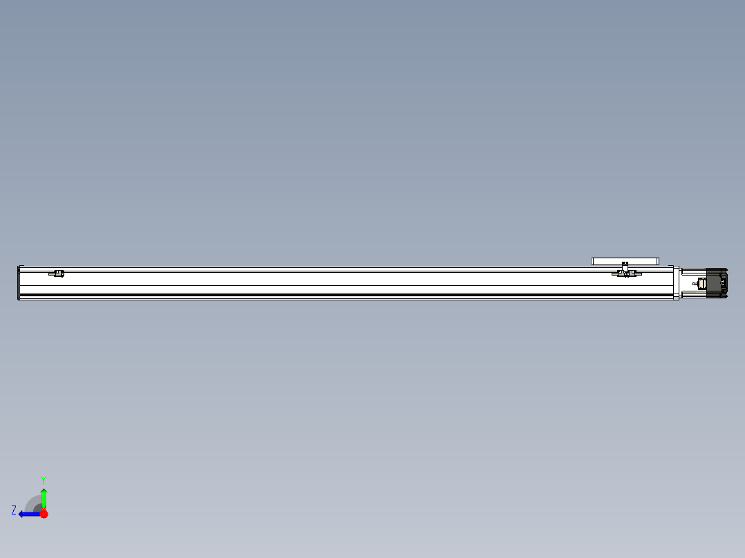 丝杠滑台-全封闭-EC17-Lx-C-S1500-BC-P75-D3右视图