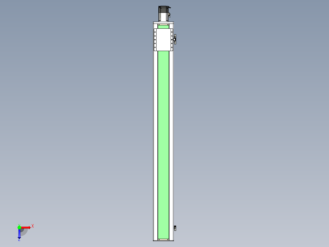 丝杠滑台-全封闭-EC17-Lx-C-S1500-BC-P75-D3俯视图