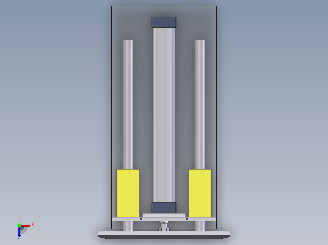 全自动双工位高压密合度检测机sw20俯视图