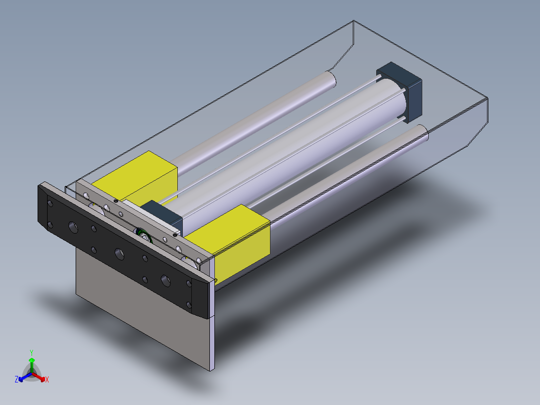 全自动双工位高压密合度检测机sw20正等轴测图
