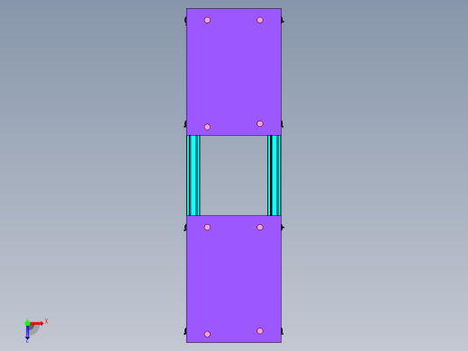 双工位顶升平台设计俯视缩略图