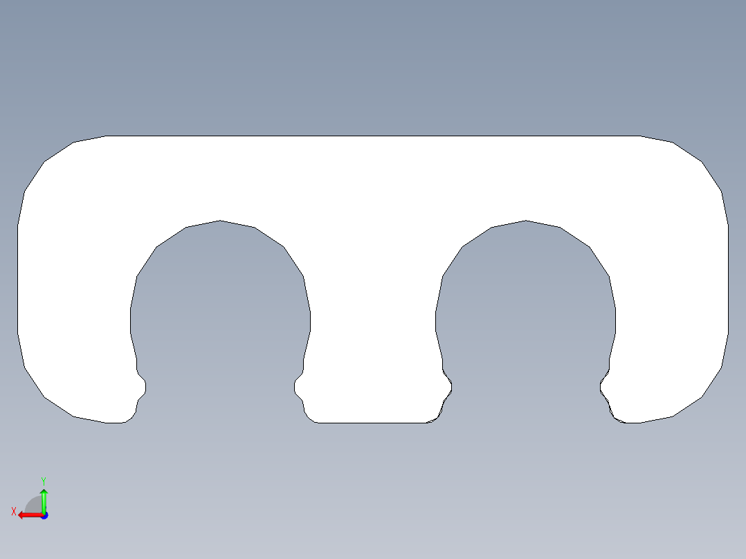 耳机线固定器后视图