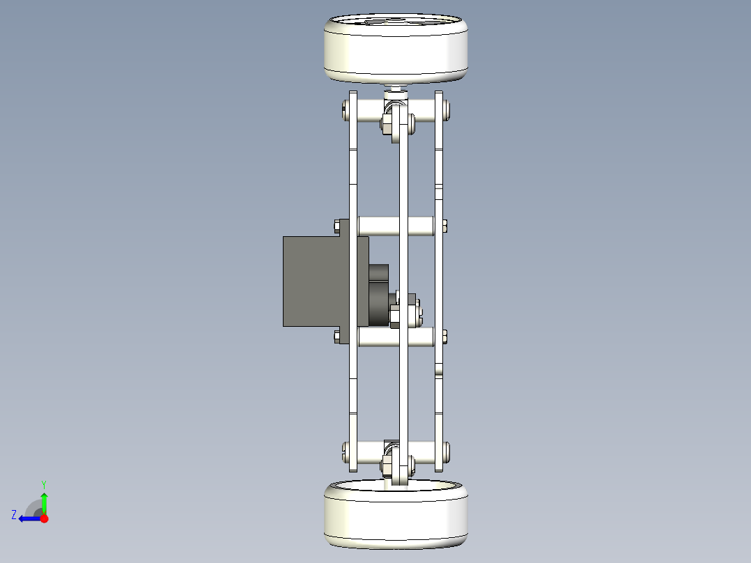 玩具车头右视图