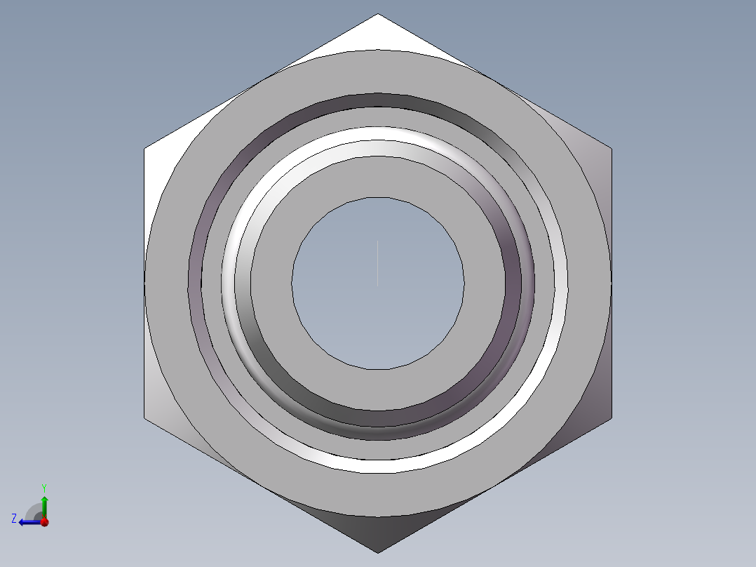 直通公制螺纹组合接头、2MC-18-22WD右视图