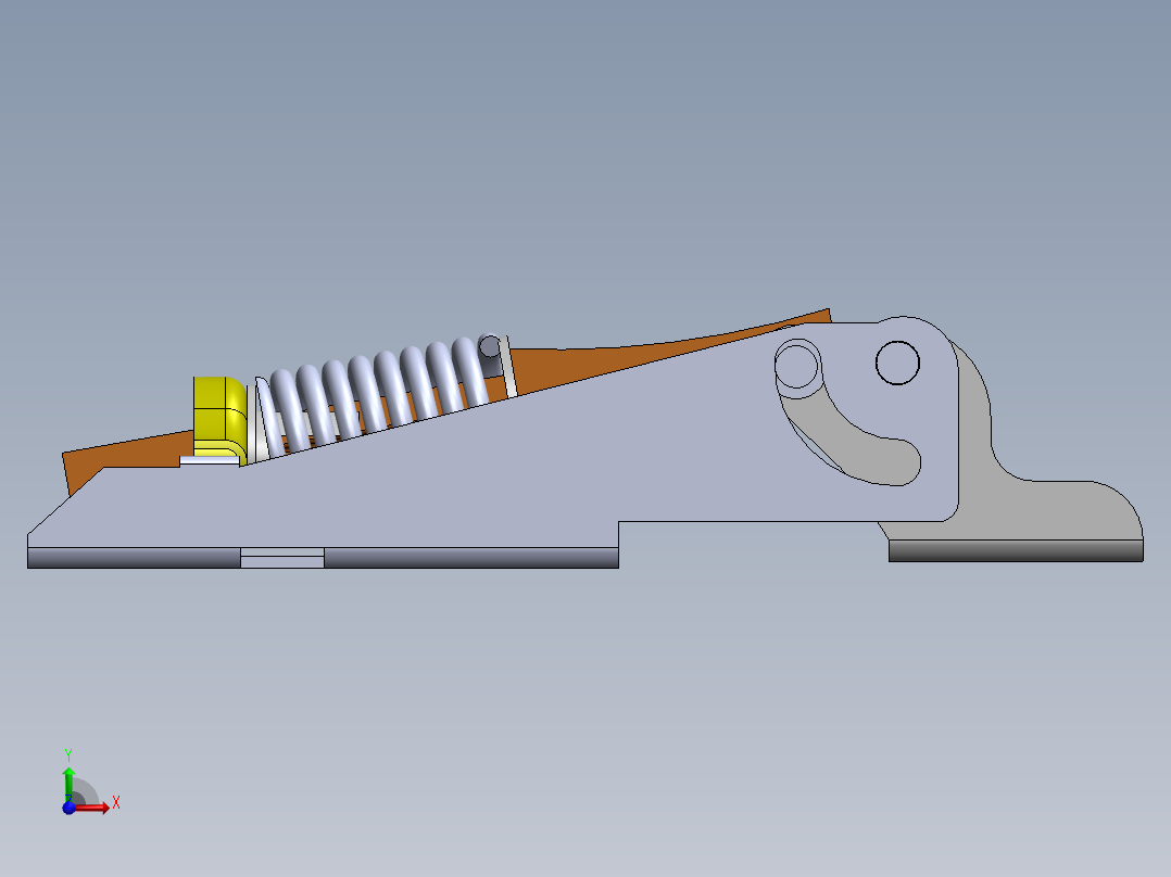 合页、铰链(34)前视图