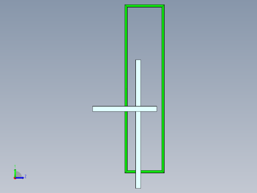 四方管天花吊灯左视缩略图