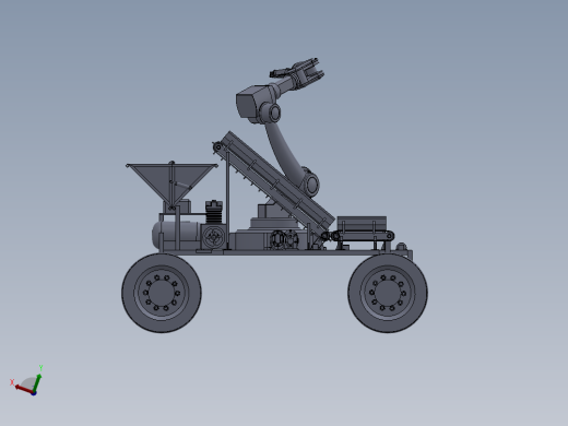 KF-2610 仓储货箱自动搬运机器人前视缩略图