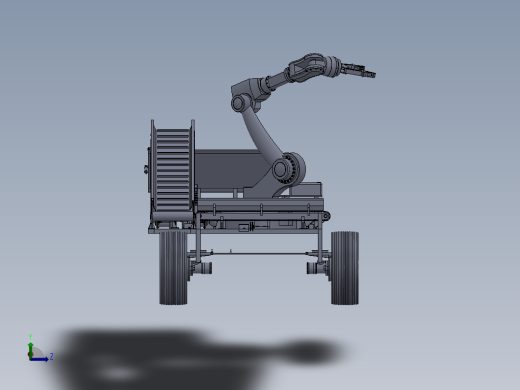 KF-2610 仓储货箱自动搬运机器人右视缩略图