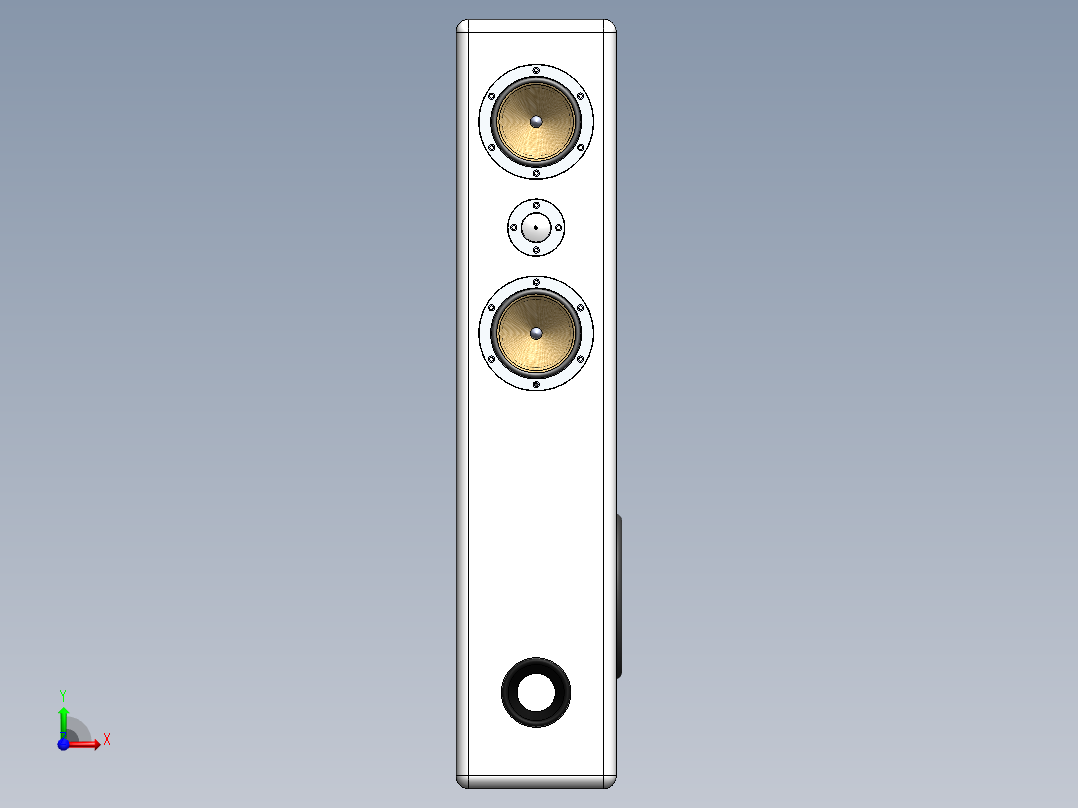 扬声器、喇叭(20)前视图