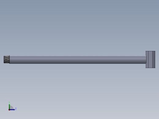 液压缸杆diameter-80-mm-length-1336-mm-1.snapshot.1左视缩略图