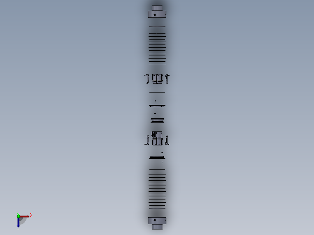 离合器(4)俯视图