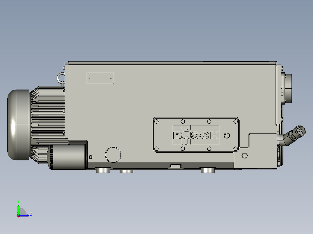 泵、水泵(41)左视图