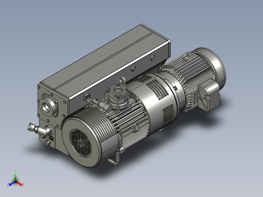 泵、水泵(41)正等轴测图
