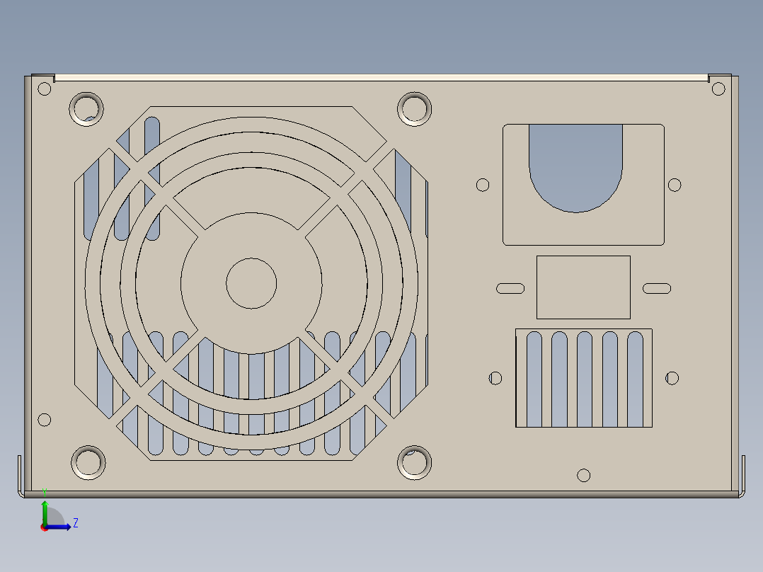smps顶盖和底盖11左视图