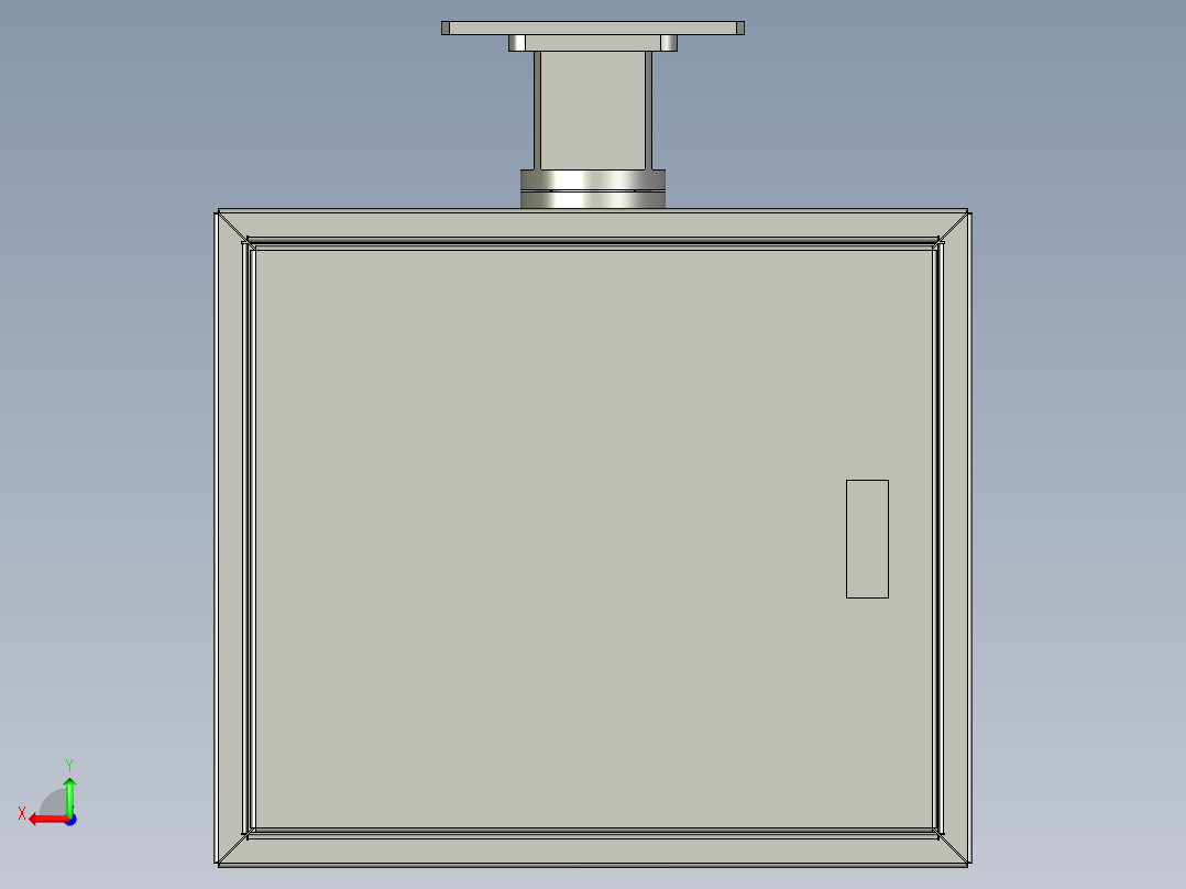 010400操作屏部件后视图