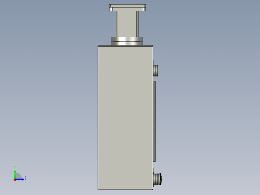 010400操作屏部件左视缩略图