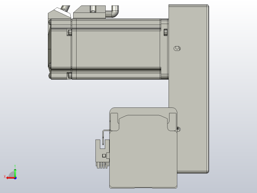 皮带直线轴半封闭可选导轨TPA-HNB-65S-90-L1900-LU-Y-P10-N3后视缩略图