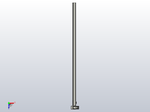 皮带直线轴半封闭可选导轨TPA-HNB-65S-90-L1900-LU-Y-P10-N3俯视缩略图