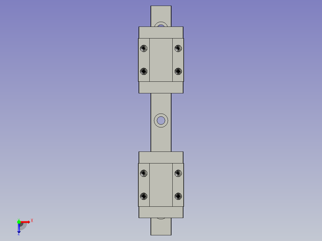 PJ2302-0029-直线导轨MGN9C2R100Z0CM俯视图