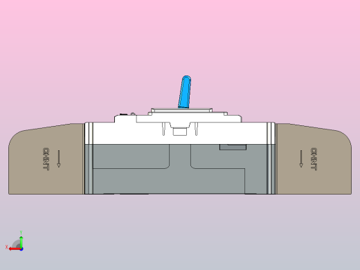 NM5S-400 4P塑料外壳式断路器三维模型202209后视缩略图