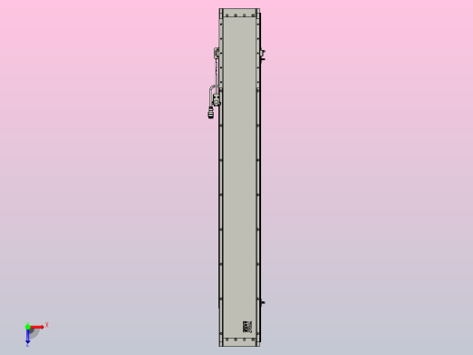 直驱直线电机轴TPA-LNP2-140-20C4-1-L840-3-C-05-N3俯视缩略图