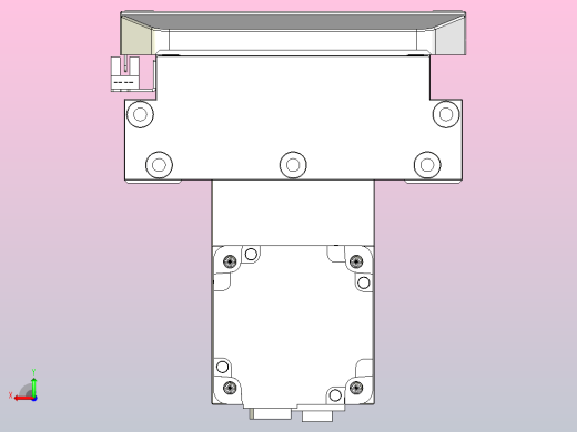 滚珠丝杠直线轴内置导轨TPA-GCR-170-2510C-L700-MP-M75-N3后视缩略图