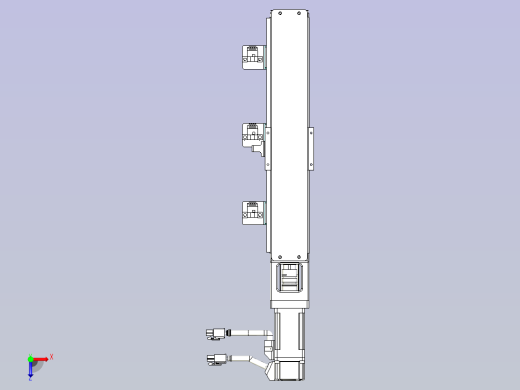 kk50-300A1-F0带MSMD012G1A电机俯视缩略图