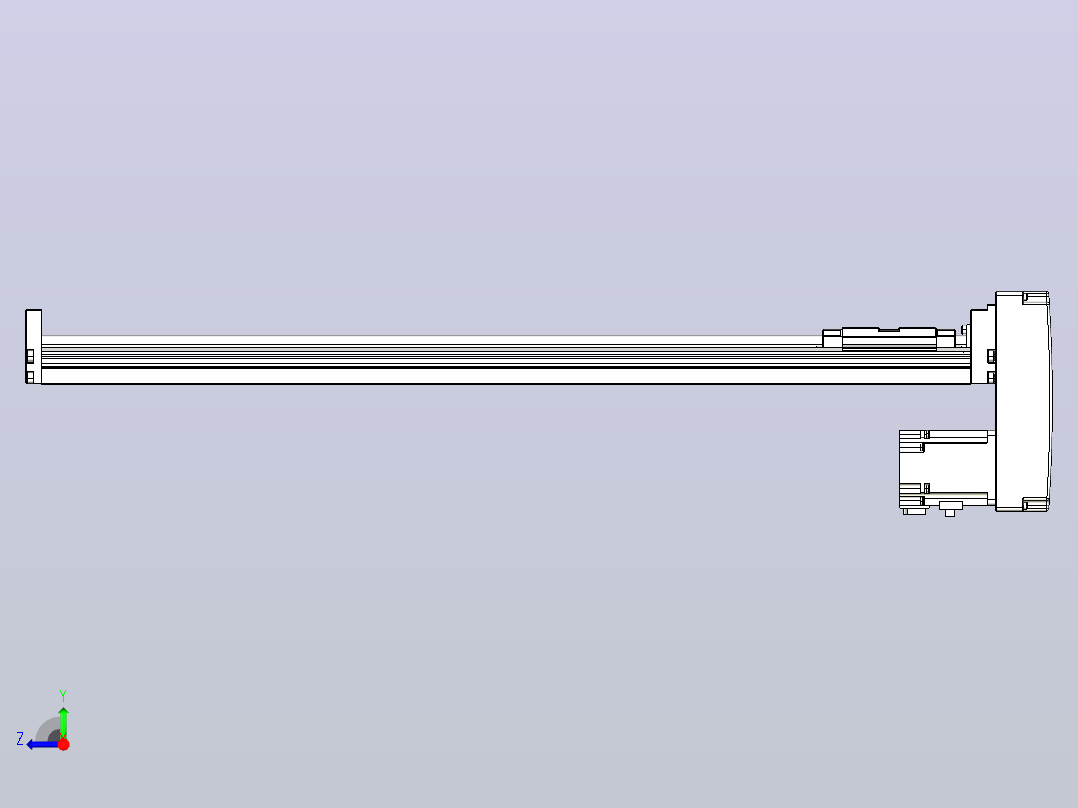 钢基模组TPA-KSR-8610C-740A1-MP-H0S0右视图