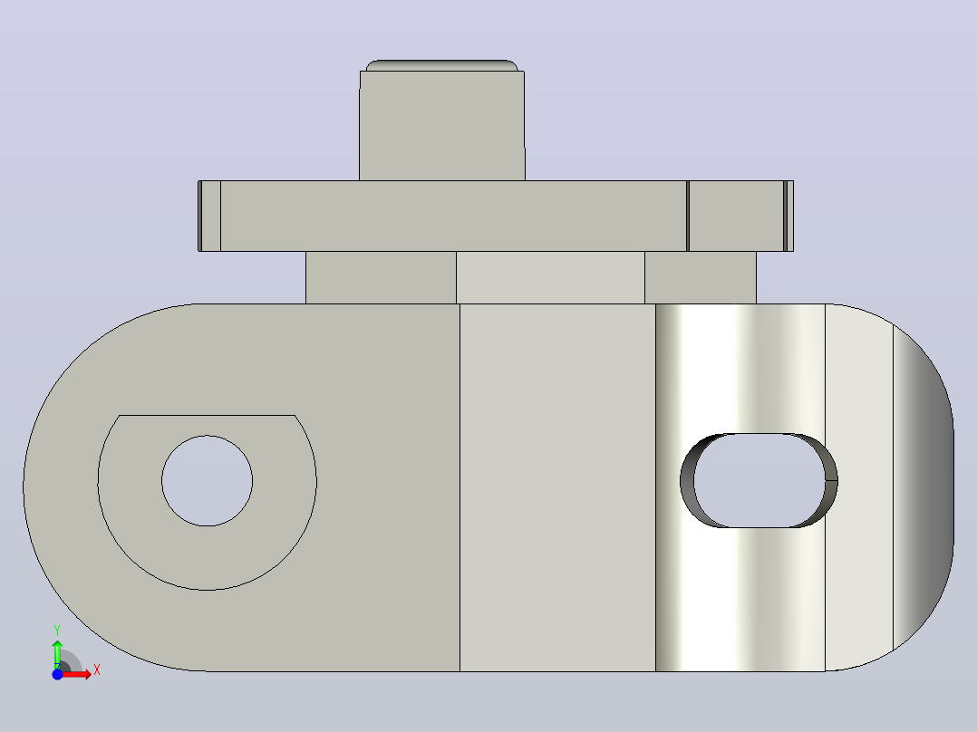 YSTL44X5.5D-AZ1-C1 44宽D型楔链前视图