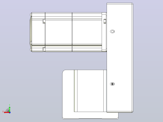皮带直线轴半封闭可选导轨TPA-HNB-85D-90-L550-RU-C-P20-N3后视缩略图