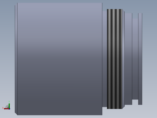 气动缸 80x25x100 mm.1后视缩略图