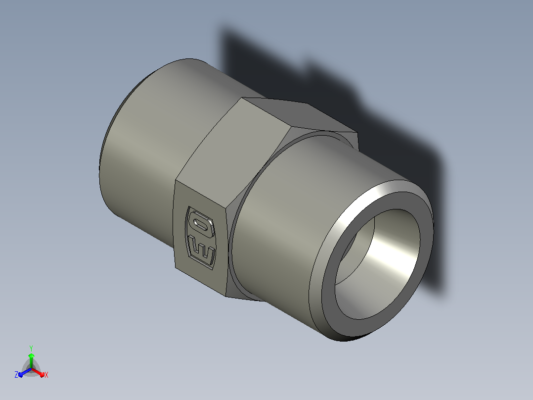 EO标准液压接头 Union G10SCFX(1)主视图