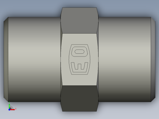 EO标准液压接头 Union G10SCFX(1)前视缩略图