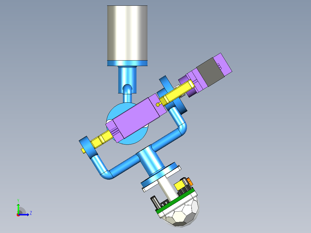 球形接头左视图