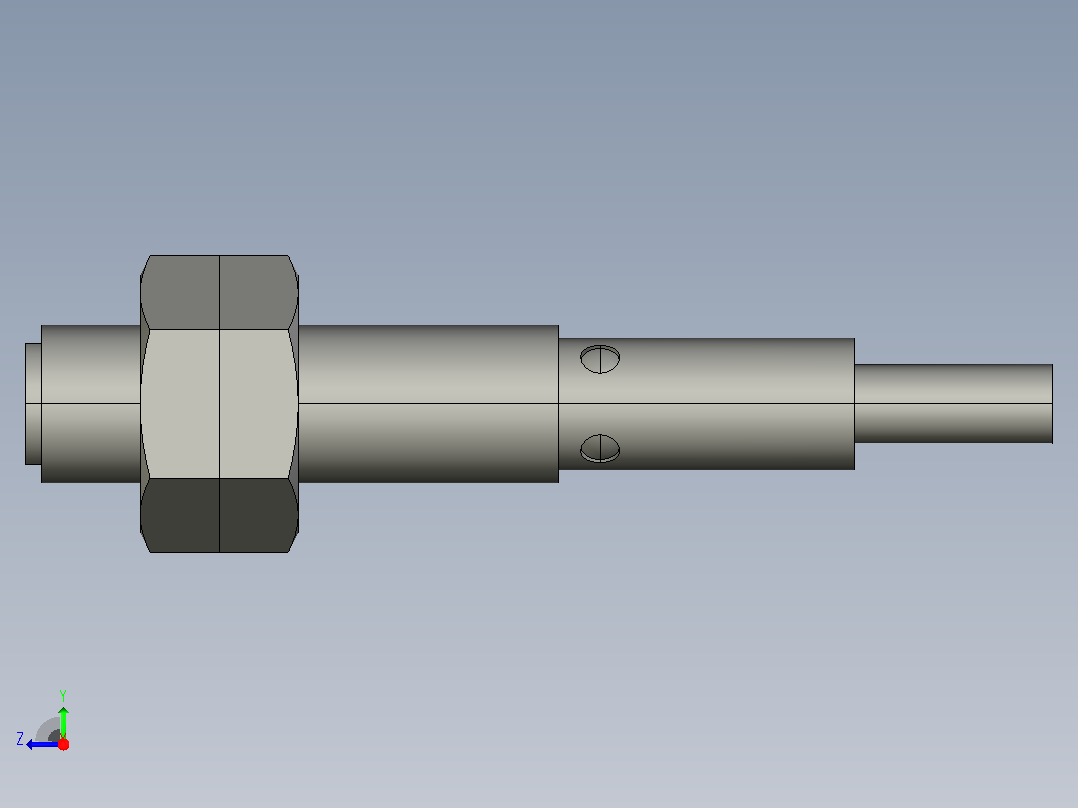 接近开关传感器E2B-S08KS01-WP-C1右视图