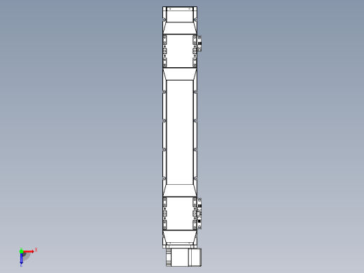皮带直线轴双滑块型TPA-GCBS-120-P70-L175-RP-M20-N3俯视缩略图