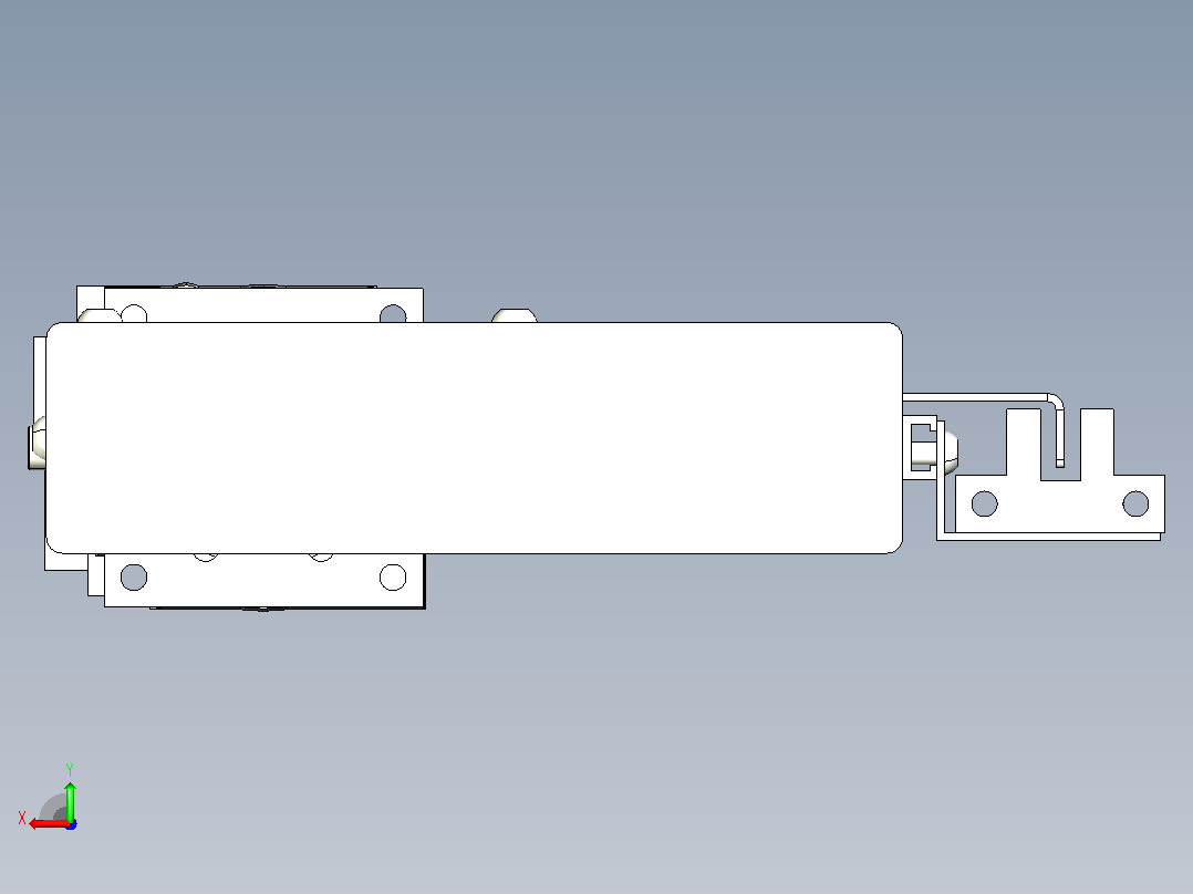 钢基模组TPA-KSR-4002C-100A1-MR-H1S1后视图