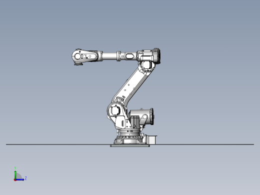 ABB irb 6700 150kg左视缩略图