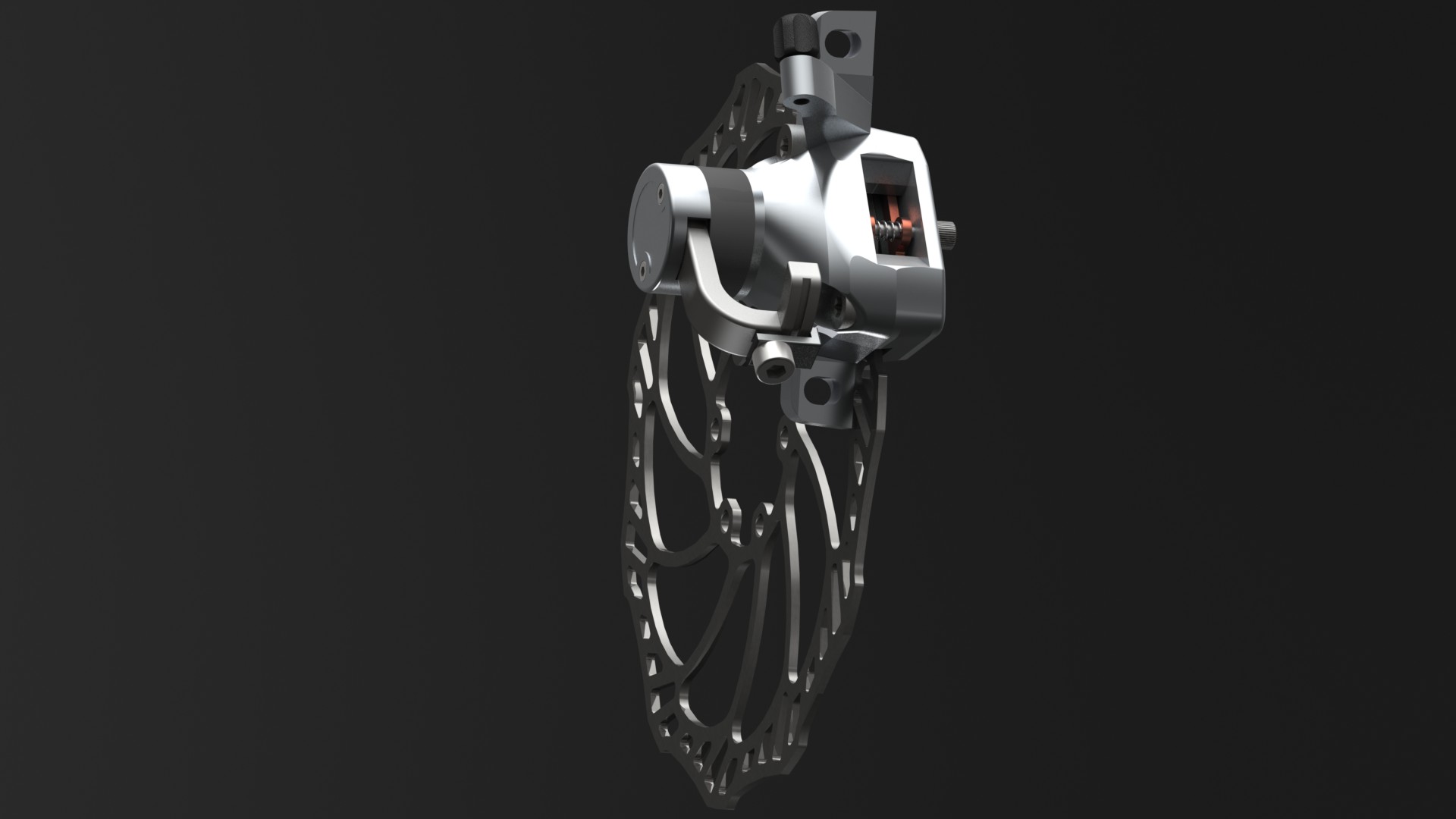 机械驱动液压盘式制动器