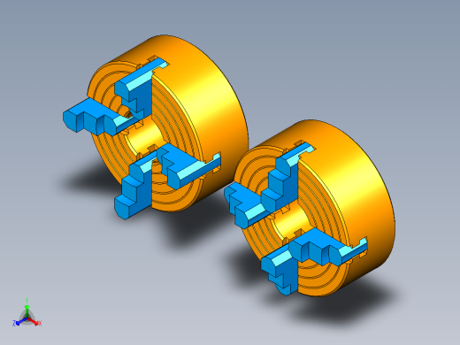 C3_K72-160四爪卡盘