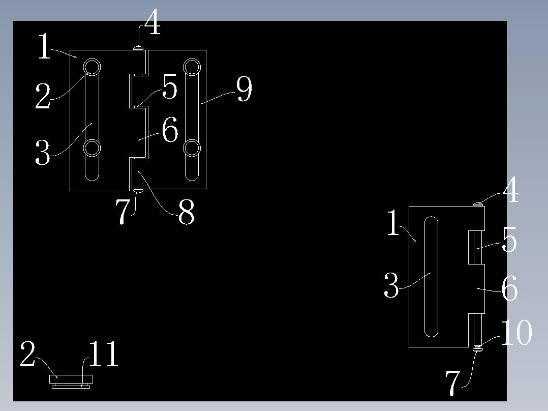 门窗框连接组件