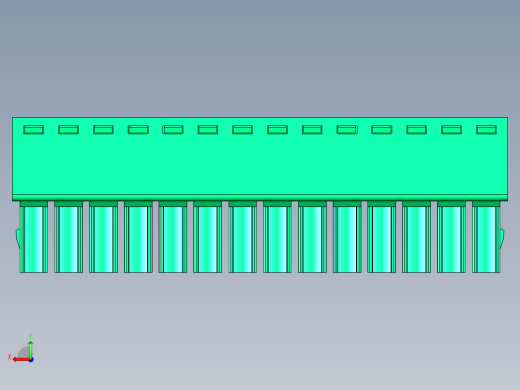 DEGSON 15EDG 系列 3.5mm 插拔式接线端子 FullPack-15EDGK-3.5-14P-14-00AH后视缩略图