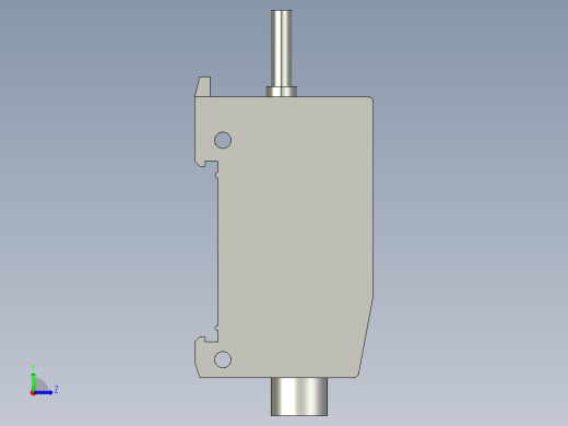 基恩士PS2-61_kc图纸模型左视缩略图