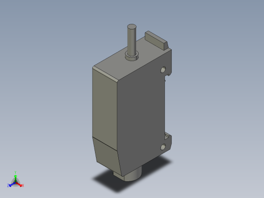 基恩士PS2-61_kc图纸模型正等轴测缩略图