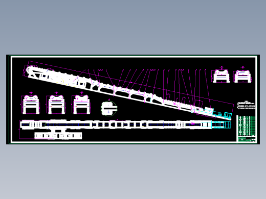 DX型钢丝绳芯式带式输送机设计含4张CAD图