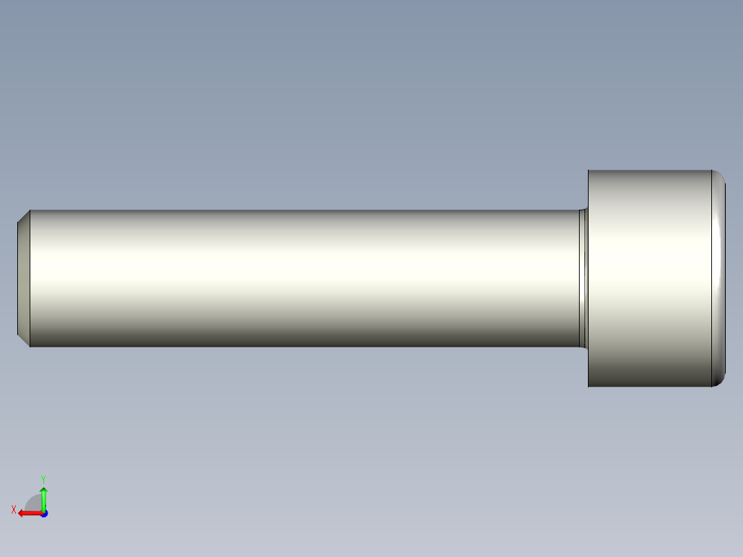 内六角螺钉-BOLT-M12-50-50-12-19-12-R1.2.stp后视图