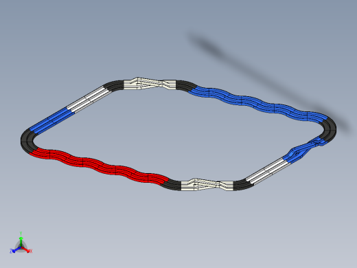 四驱车跑道5正等轴测缩略图