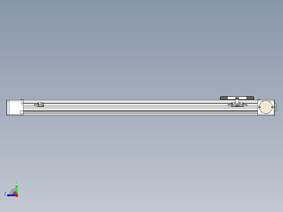 同步带滑台-欧规BC6-L120-S800-L-P40-D3右视图