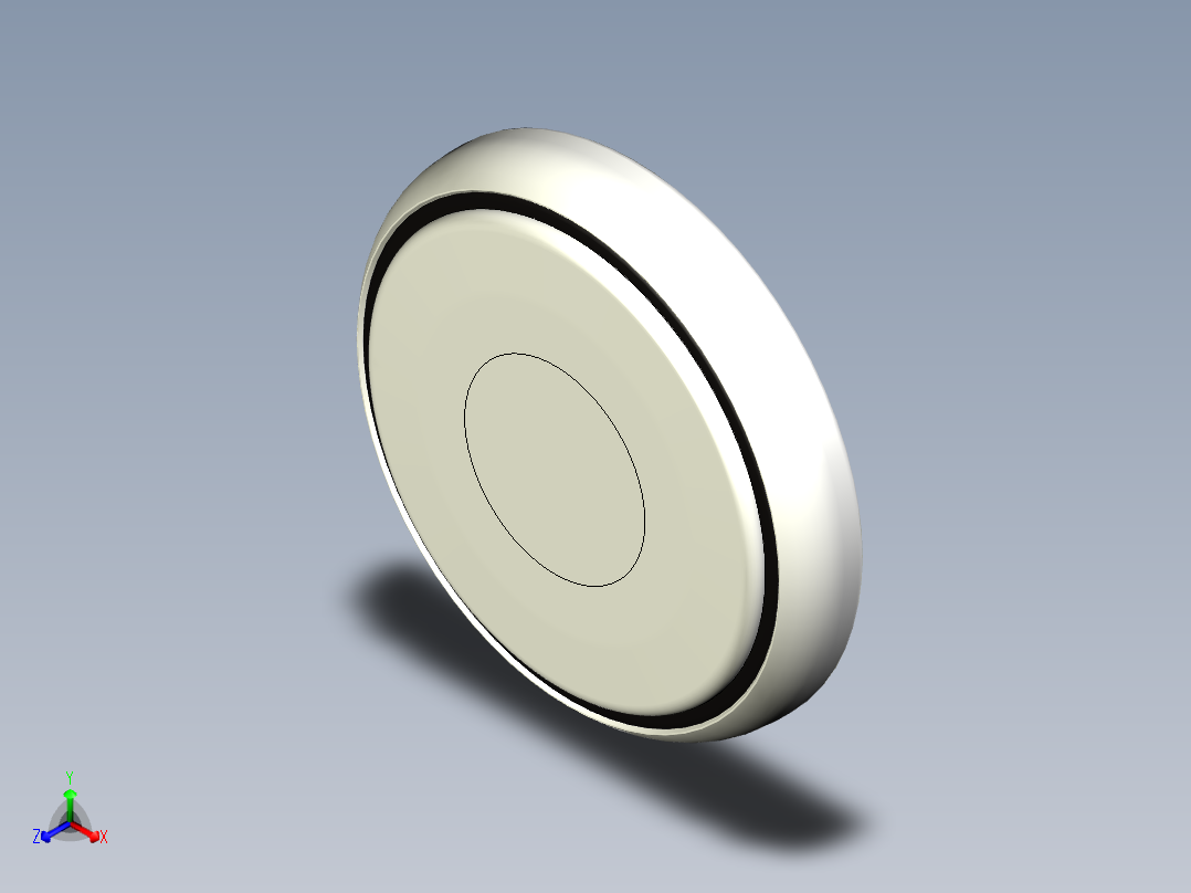 电池硬币电池锂CR2032（直径。20毫米高3.2毫米）3V主视图